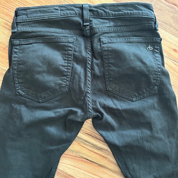 Rag and bone Dre Jeans Olive - Picture 3 of 4